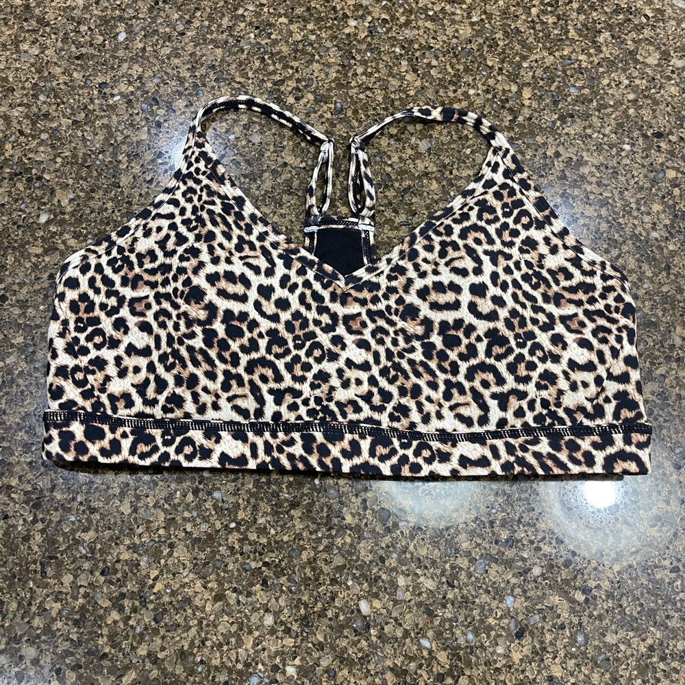 Zyia leopard bra